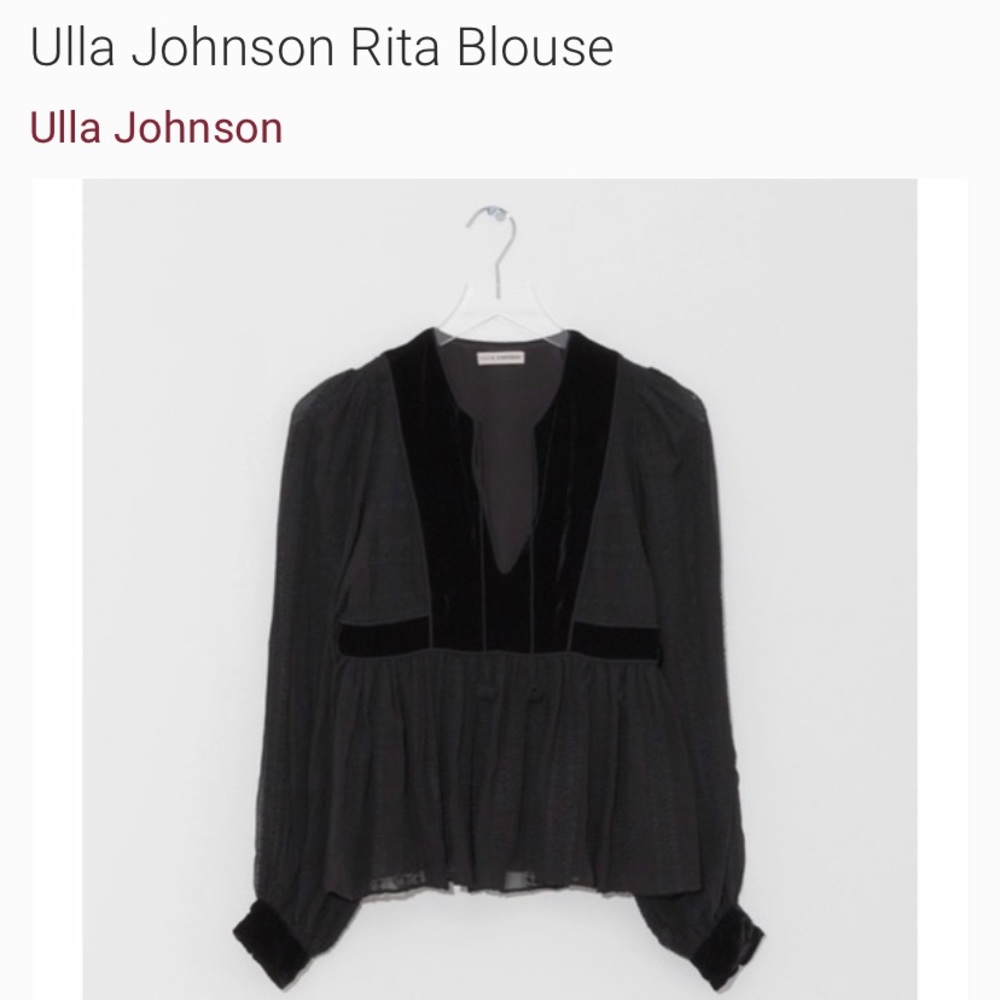 Ulla Johnson black top